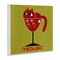 Stupell Industries Meowbec Cat Wine Wall Plaque Design by Carrie Cantwell